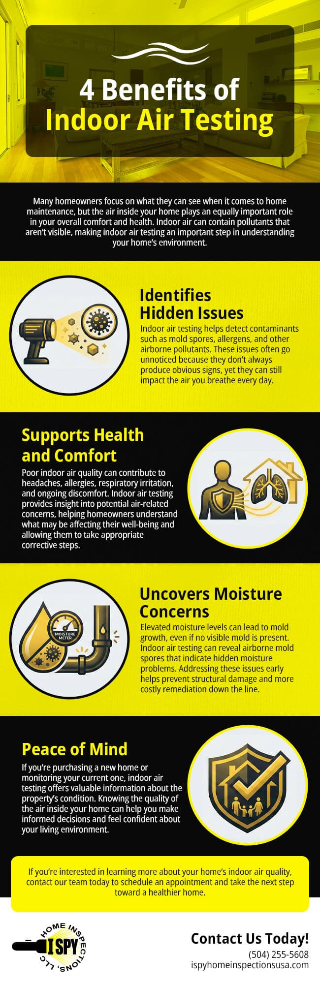 4 Benefits of Indoor Air Testing